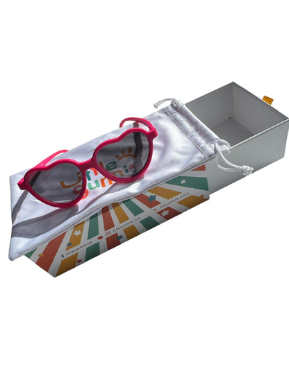 Heart Sunglasses for Infants Ages 0 - 1 | Kids UV Protection