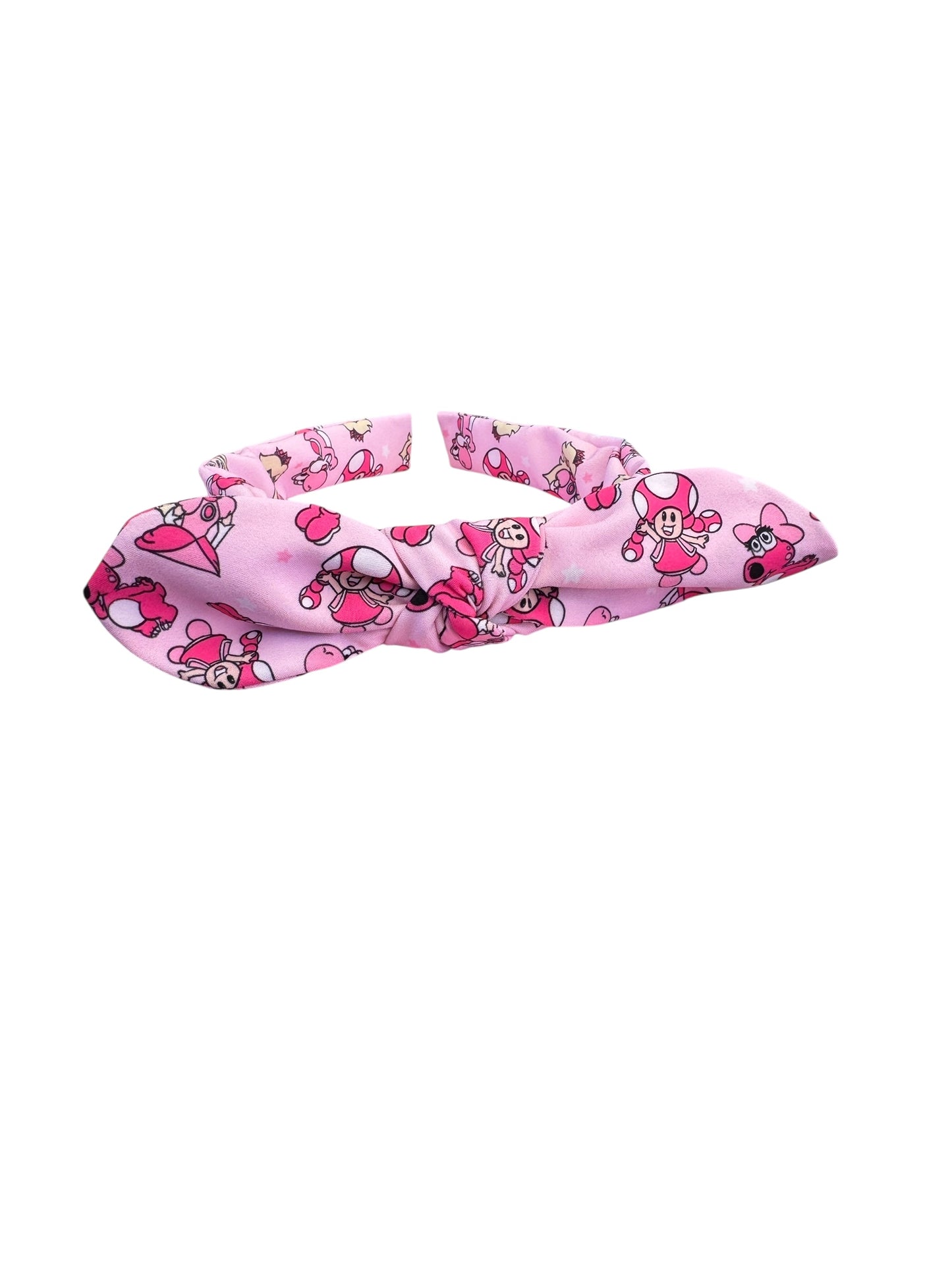 Princess Peach Headband for Girls - Character Fabric Headband for Kids