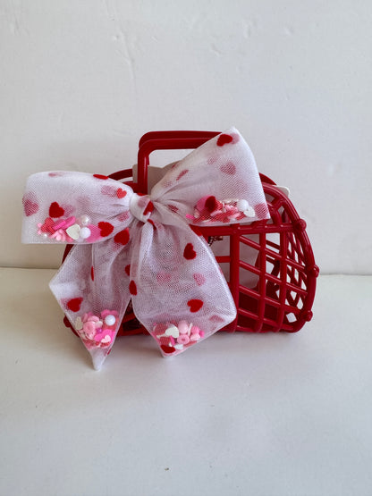 Valentine Love Baskets for Little Girls
