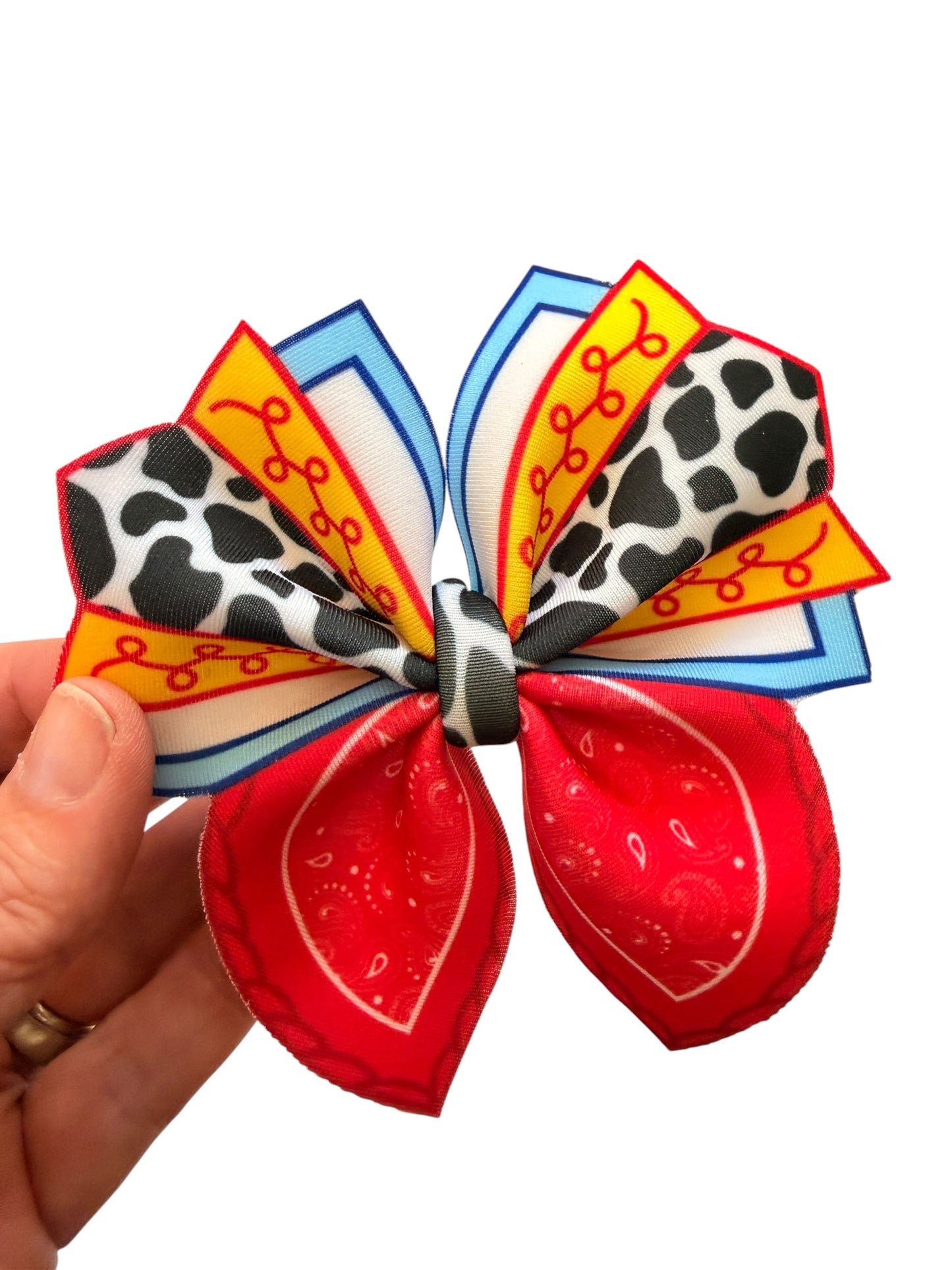 Toys Bubble Bow for Girls – Movie-Inspired Alligator Clip Hair Accessory