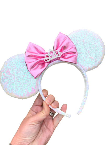 *Chunky Princess Mouse Ear Headband