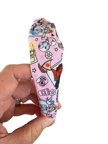 Pink Princesses Headbands for Girls