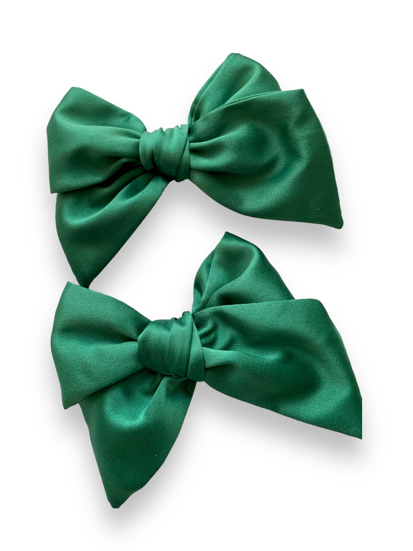 Holiday Satin Hair Bows