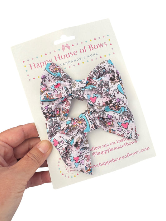 Magical Park Hair Bows for Girls