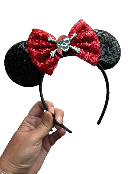 *Pirate Mouse Ear Headband