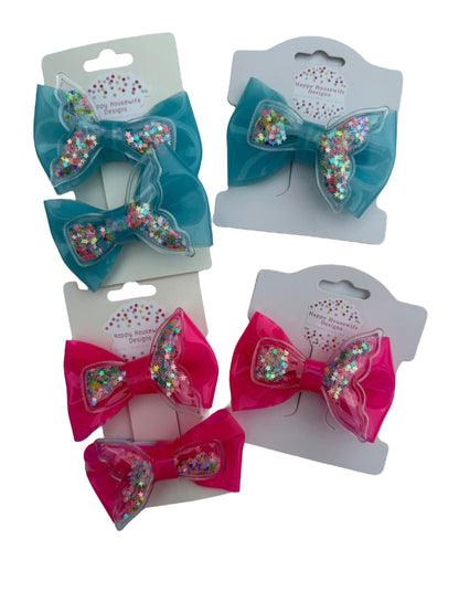 Mermaid Jelly Hair Bows