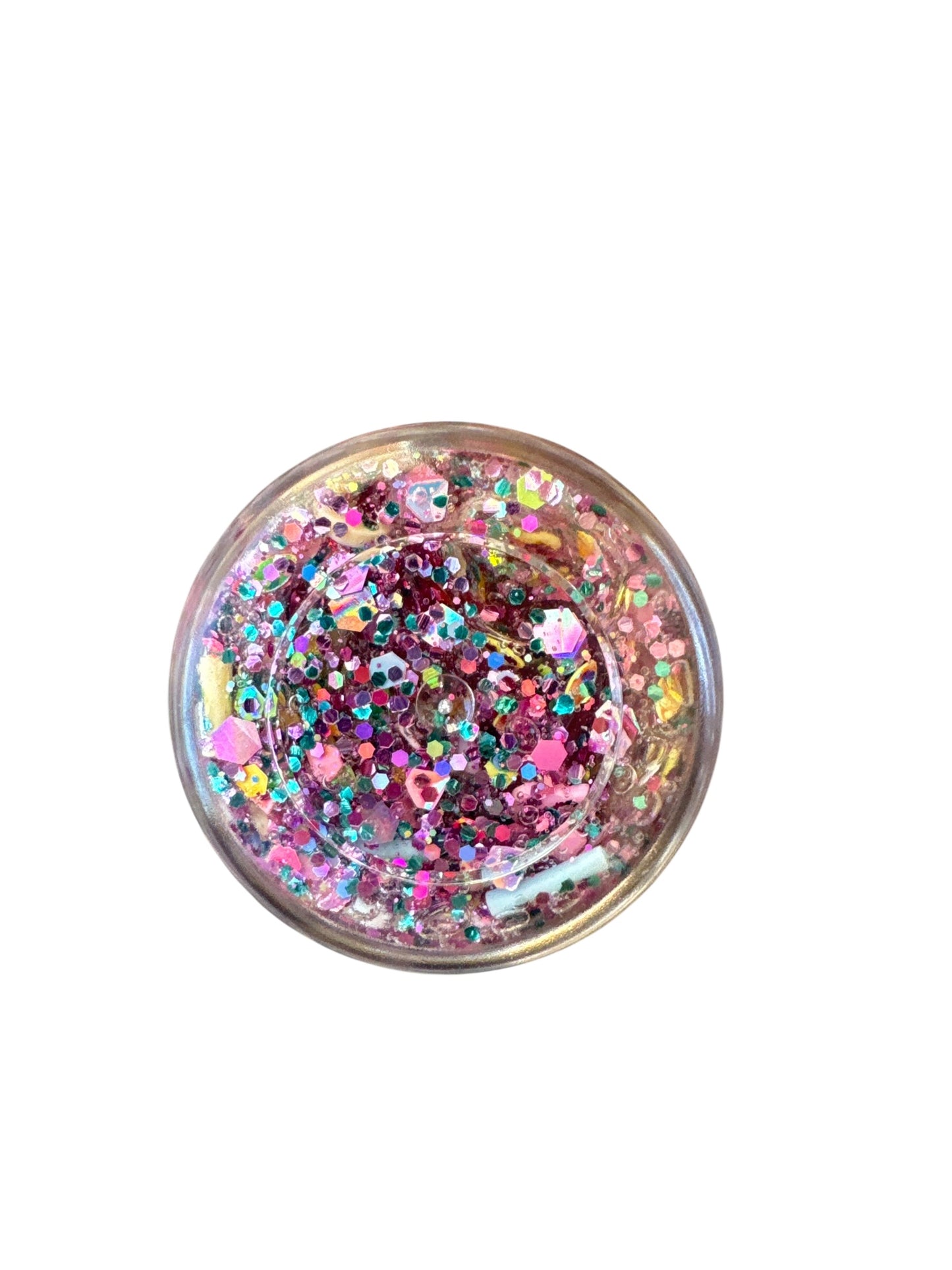Easter Glitter Hair Gel - Pink Body Glitter for Kids