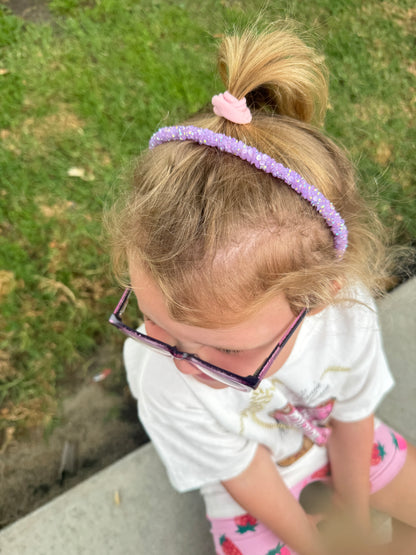 *Chunky Glitter Headbands