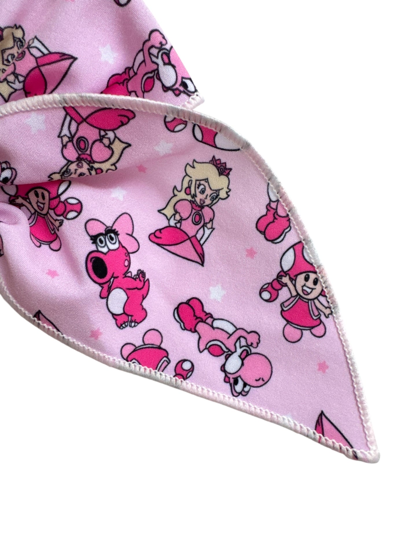 Princess Peach Hair Bows for Girls - Character Clip Bows