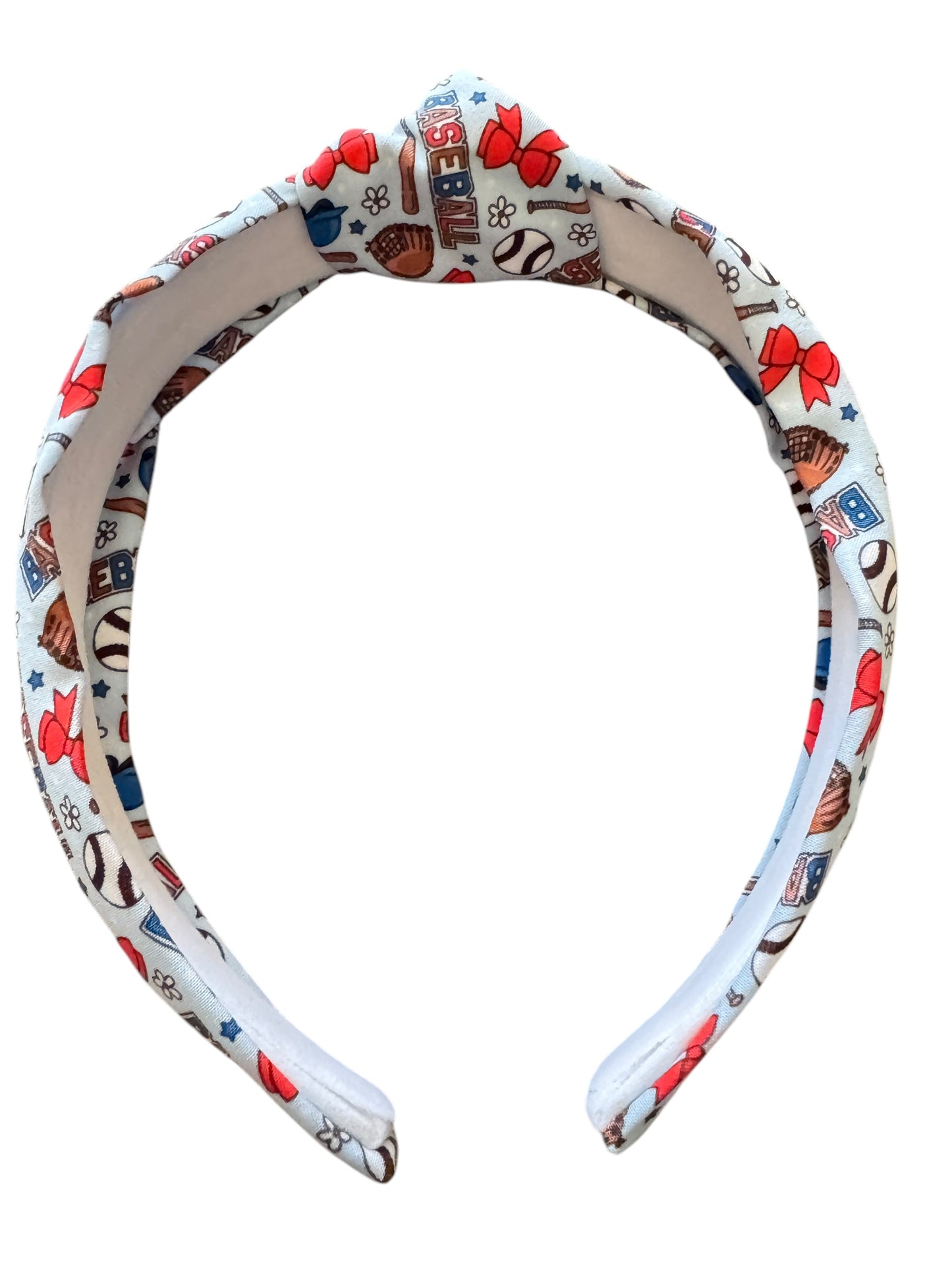*Baseballs & Bows Headband