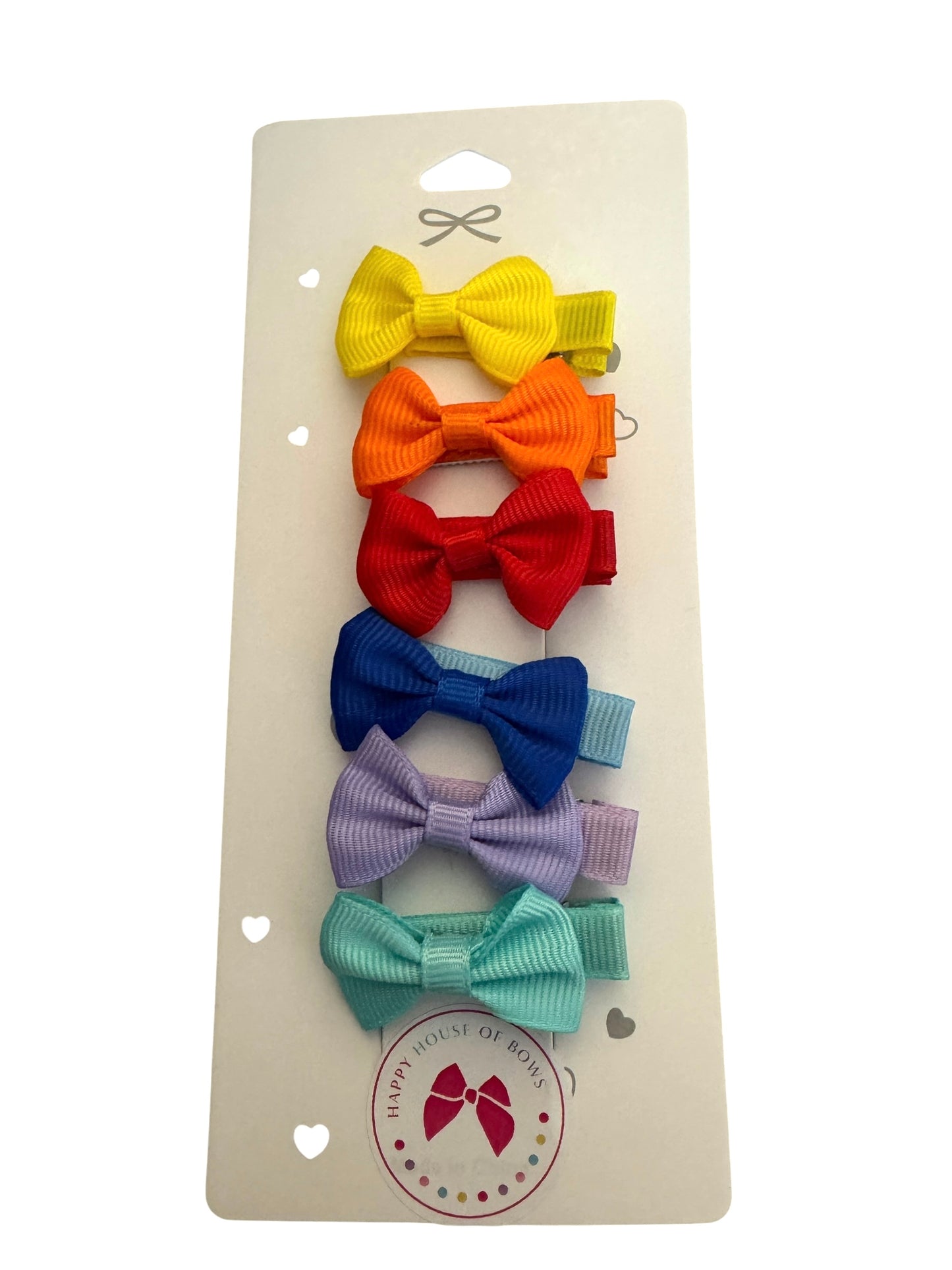 *Mini Ribbon Baby Clips