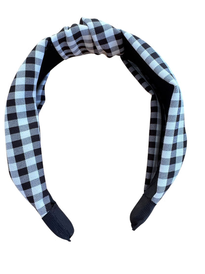 Gingham Headbands| Knotted Headband for Kids & Adults