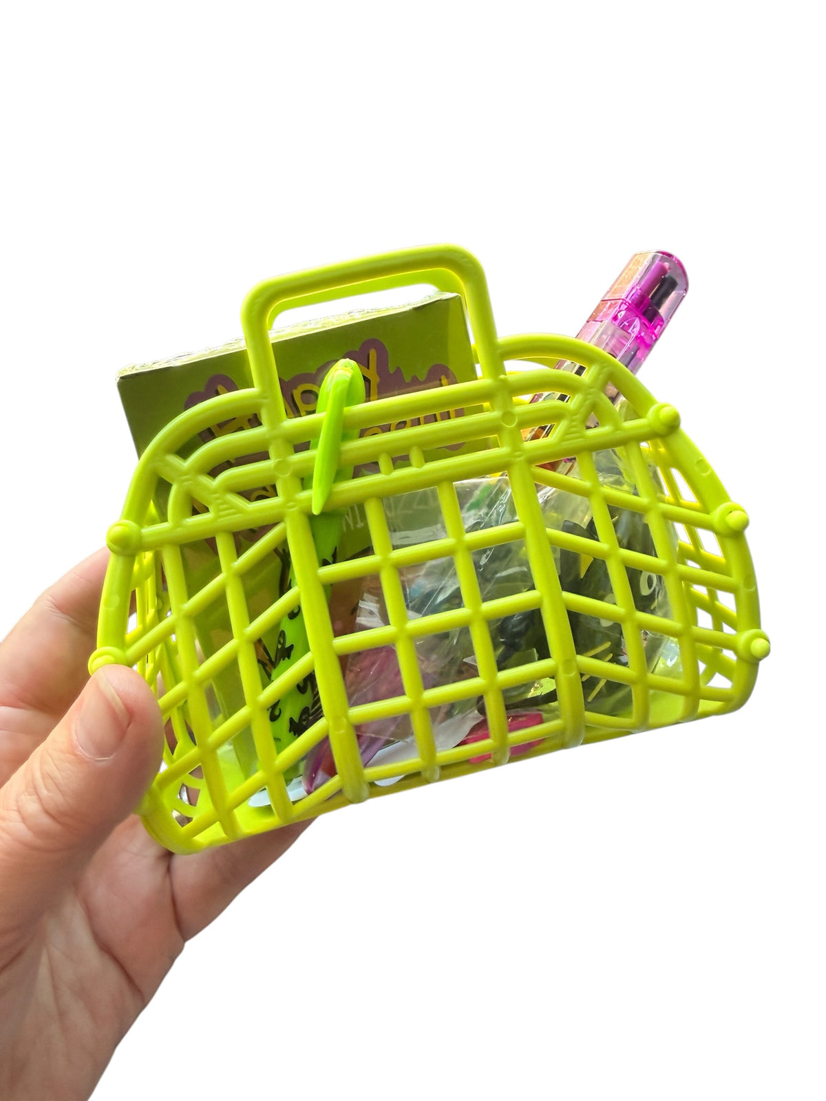 Halloween Boo Basket for Girls - Hair Accessory Set with Hair Gel Glitter