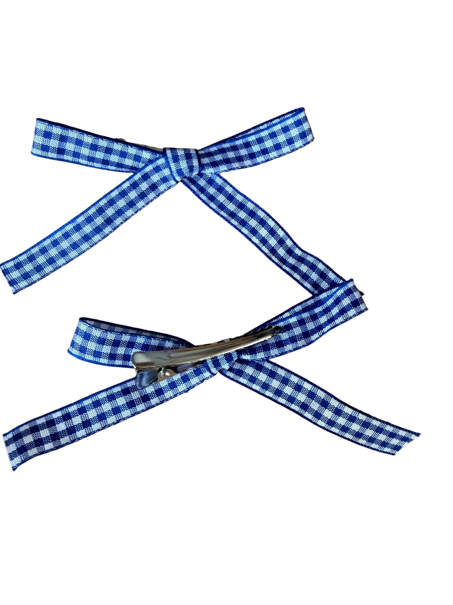 Gingham Mini Hair Bows & Headbands for Kids – Everyday Bow in 10 Colors