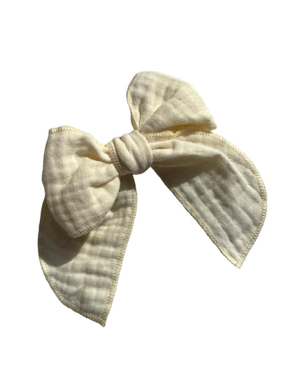 *Spring Muslin Hair Bows