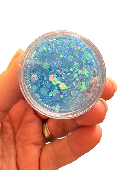 Glitter Hair & Body Gel for Kids – Sparkle in Pink or Purple | Festival & Party Glitter