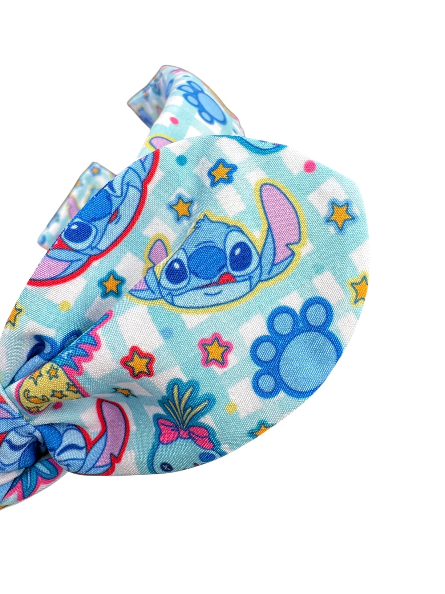 Pineapple Stitch Headband for Girls - Hawaiian Character Tie Knot Headband