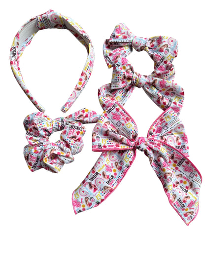 *New Pink Swiftie Hair Bows