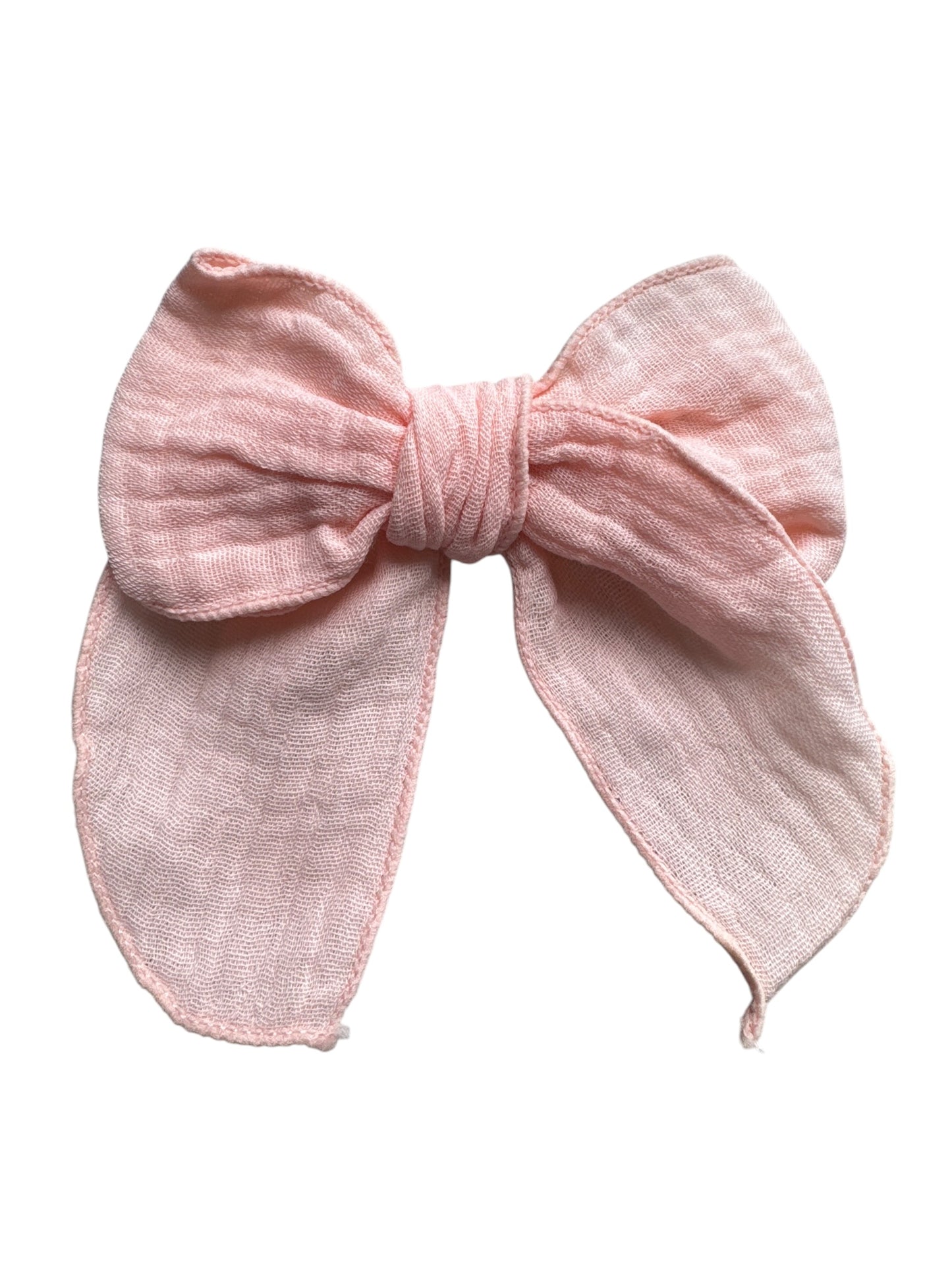 Spring Muslin Hair Bows for Girls | Alligator Clip Bows