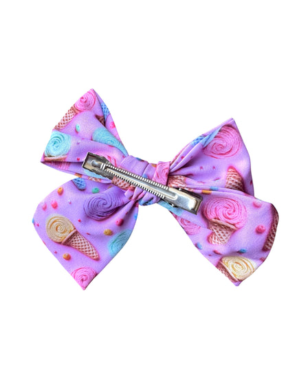 *Ice Cream Shop Hair Bows