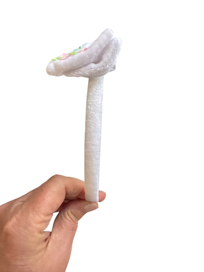 Velvet Bow Headband with Sequin Flowers - Girls & Women Hair Accessory