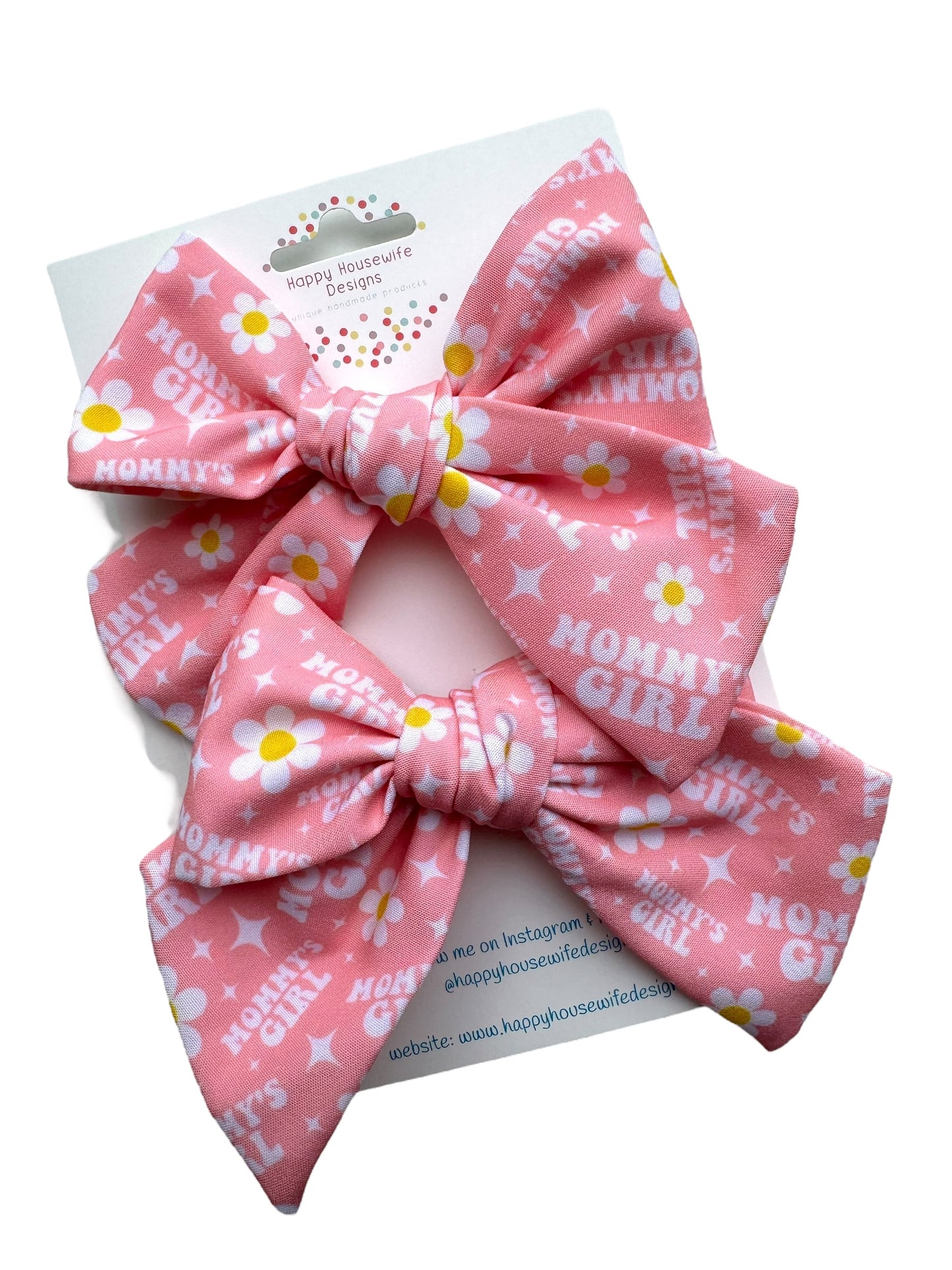 Mommy’s Girl Hair Bows