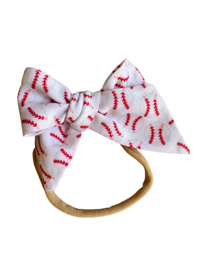 Baseball Hair Bows for Girls - Kids Baseball Headbands & Hair Accessories