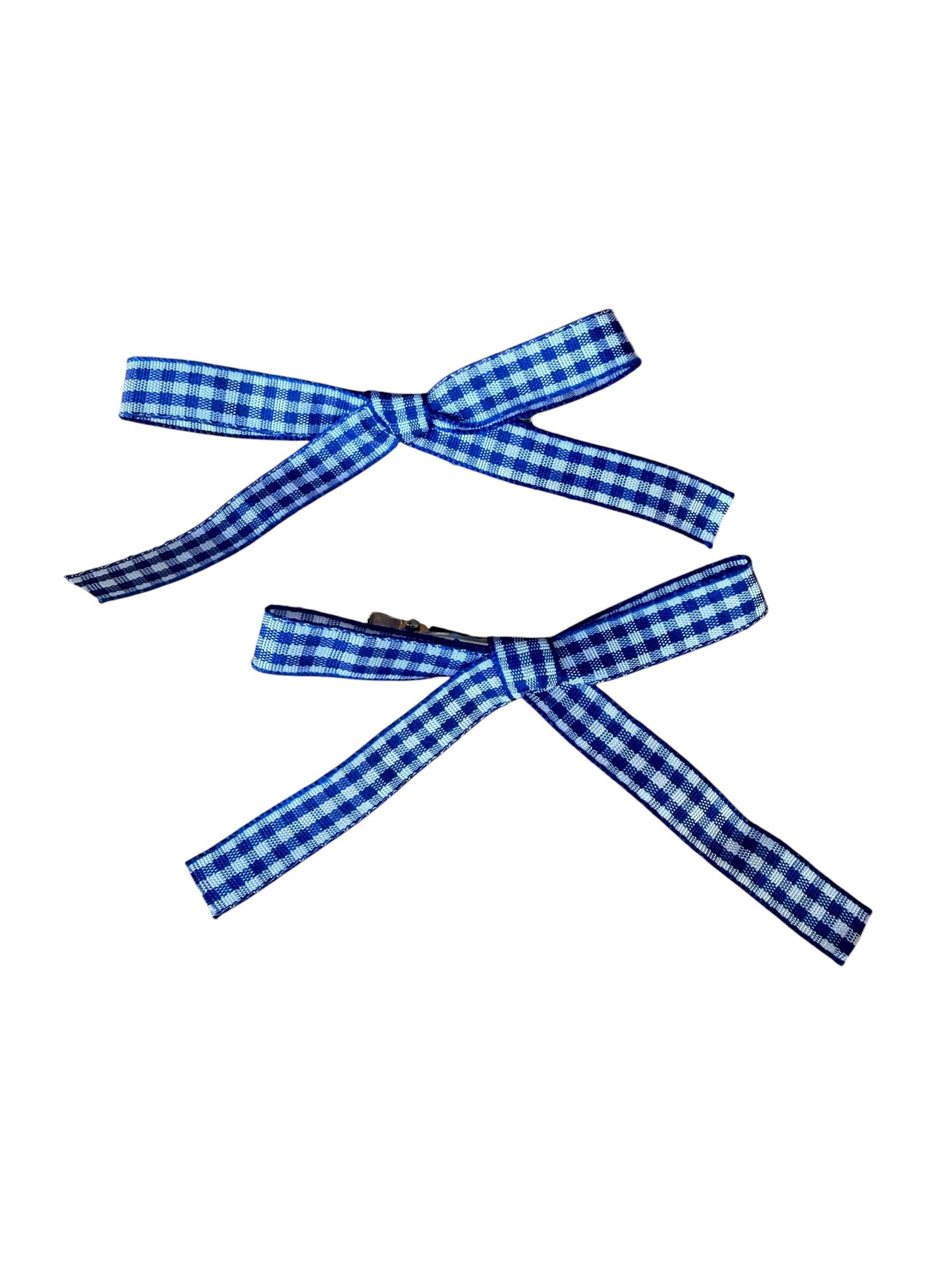 Gingham Mini Hair Bows & Headbands for Kids – Everyday Bow in 10 Colors