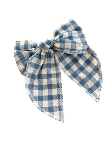 Gingham Hair Bows | Everyday Bows for Kids & Toddlers