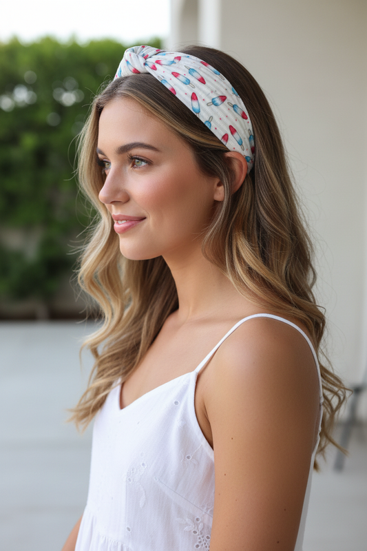 4th of July Popsicle Headband Lifestyle