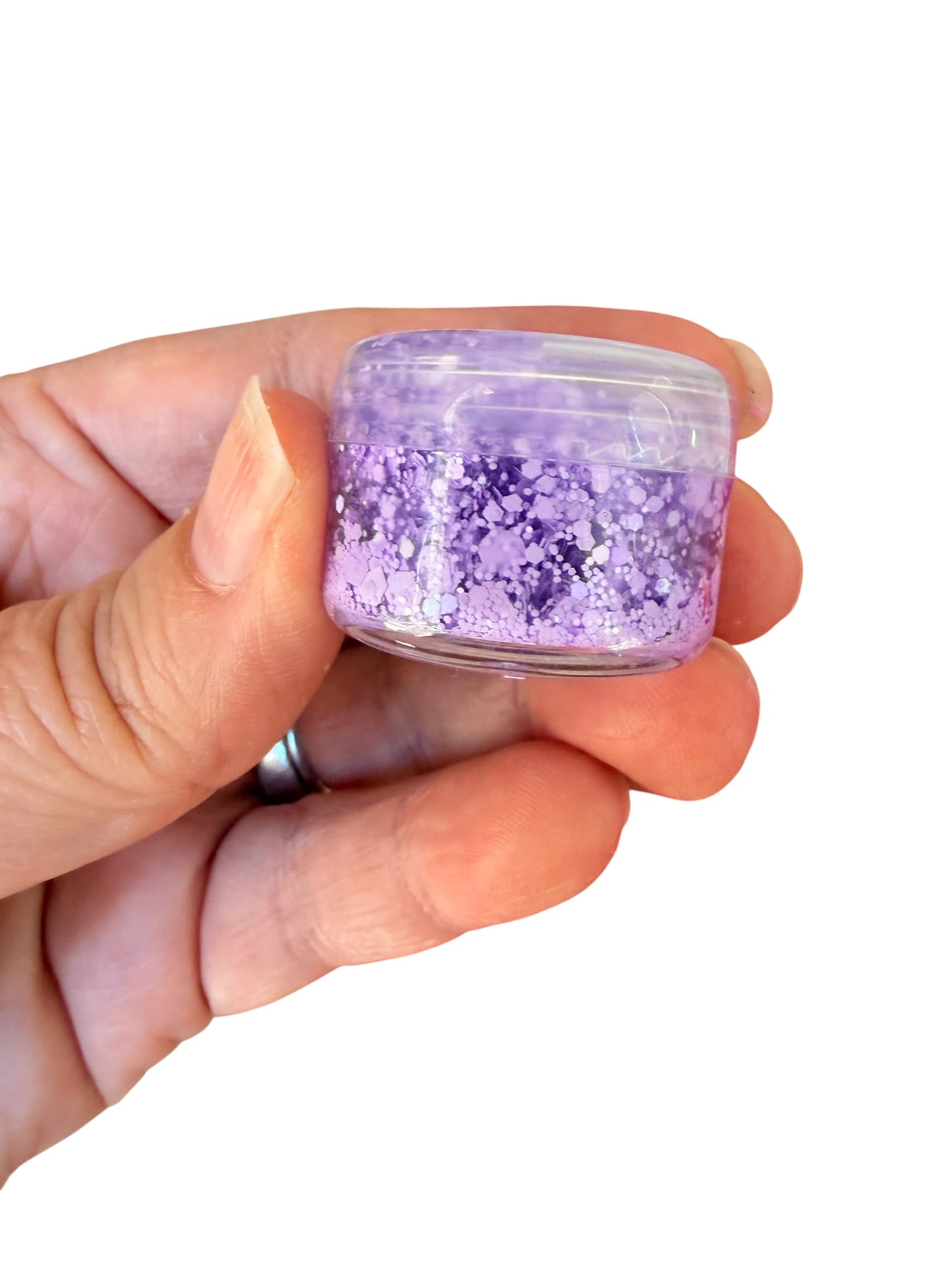 Mini Glitter Hair & Body Gel for Kids – Sparkle in Pink, Purple or Blue| Festival & Party Glitter Set of 3