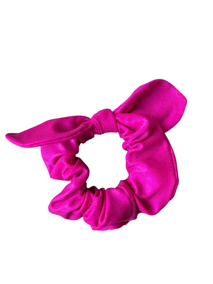 Swim Fabric Scrunchies for Girls | Pool-Proof Hair Ties & Wrist Accessories