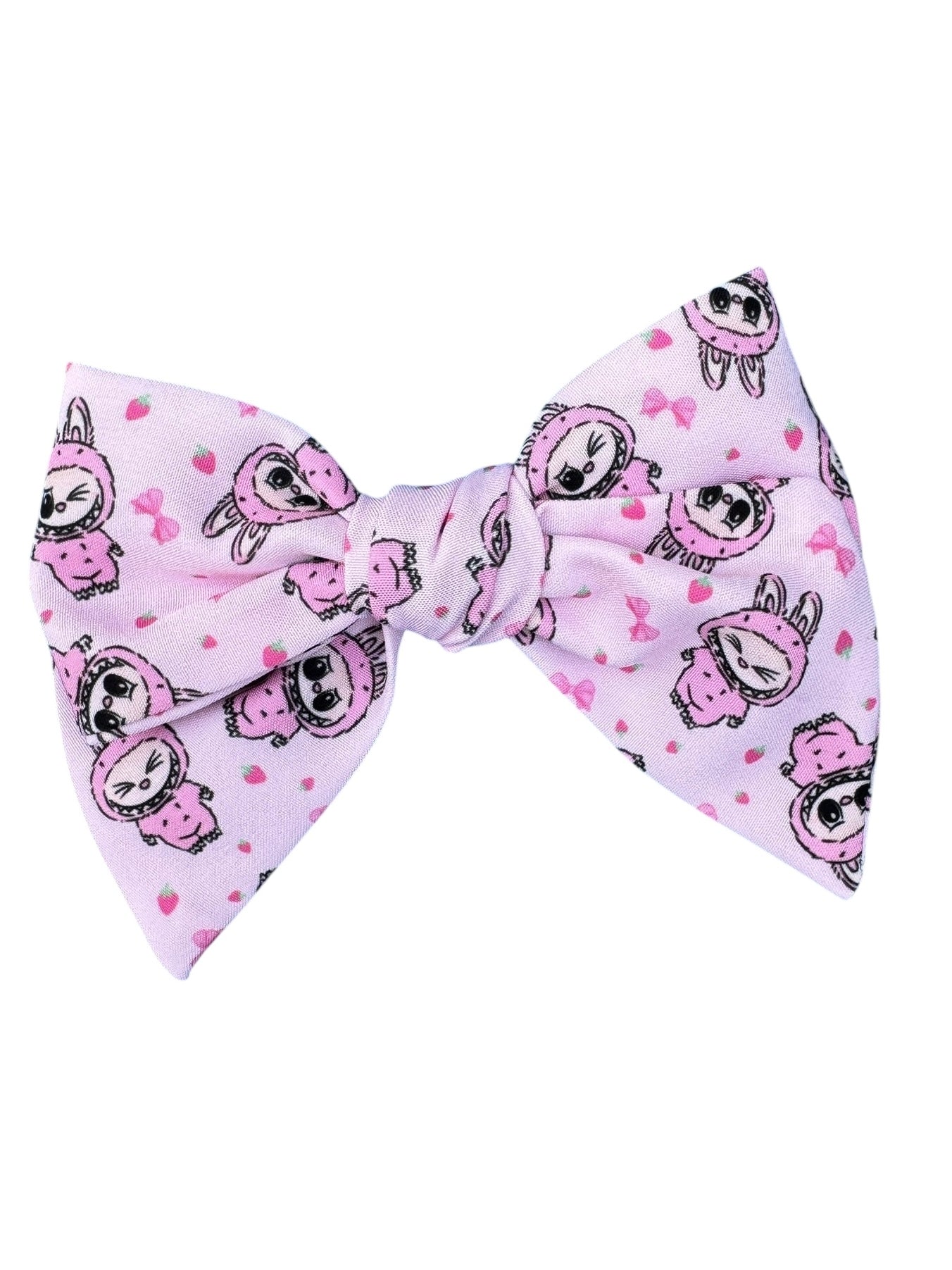 Pink Labu Hair Bows for Little Girls