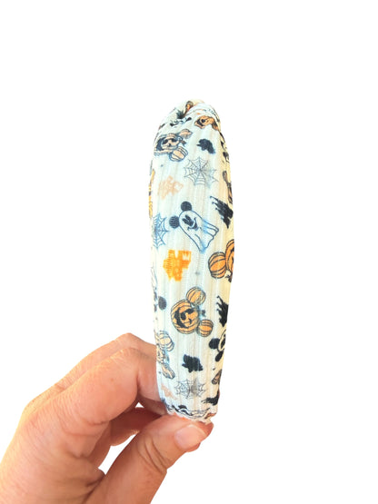 Halloween Mouse Ghost Pumpkin Headbands for Girls