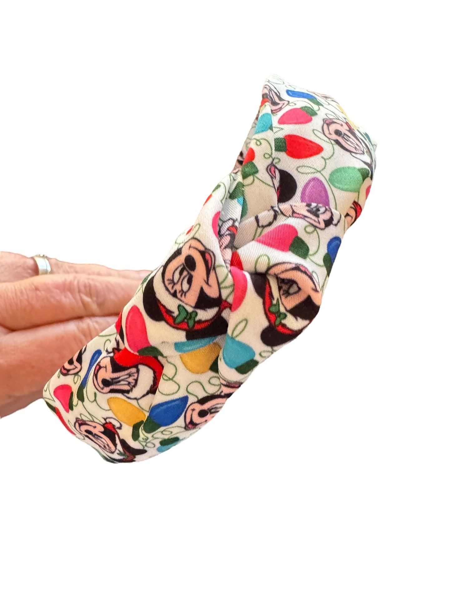 Christmas Mouse Lights Headband