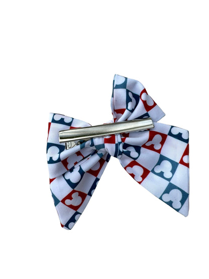 Patriotic Mouse Hair Bows