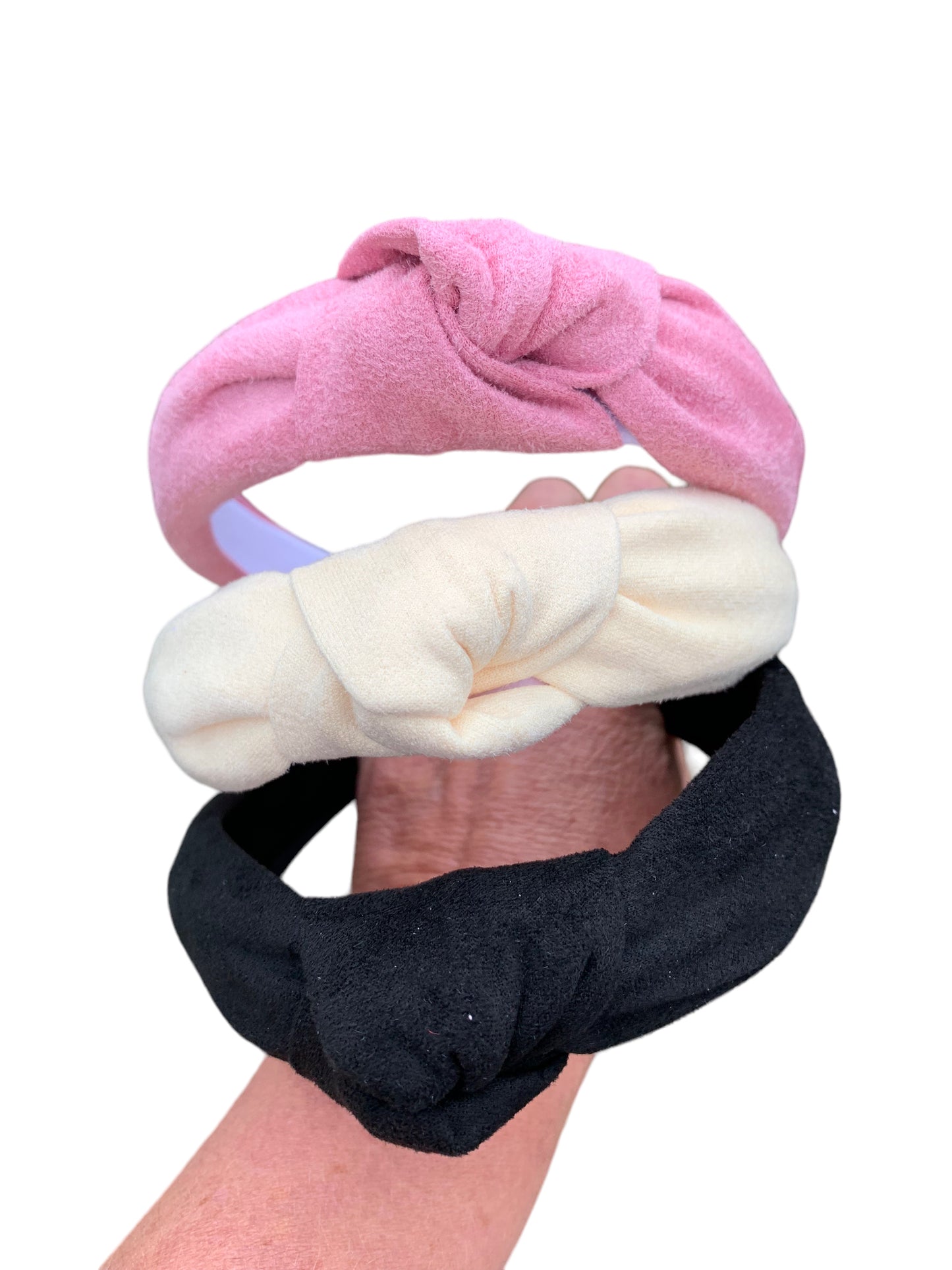 Suede Tie Knot Headband