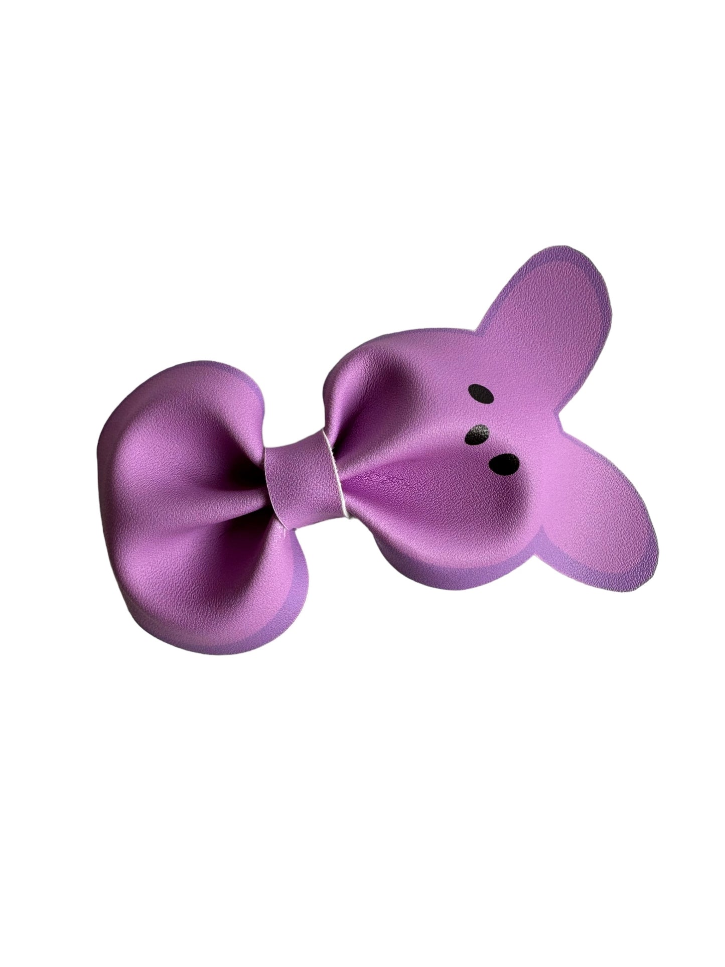 *Peeps Faux Leather Bow Collection