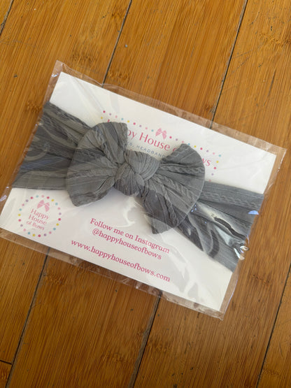 Cute & Comfy Nylon Bow Headwrap for Babies and Toddlers