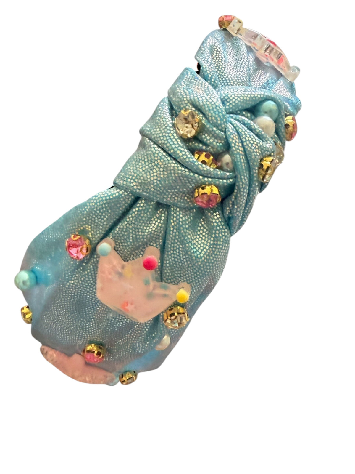 Mermaid Rhinestone Headband – Seashell Embellished Hair Accessory