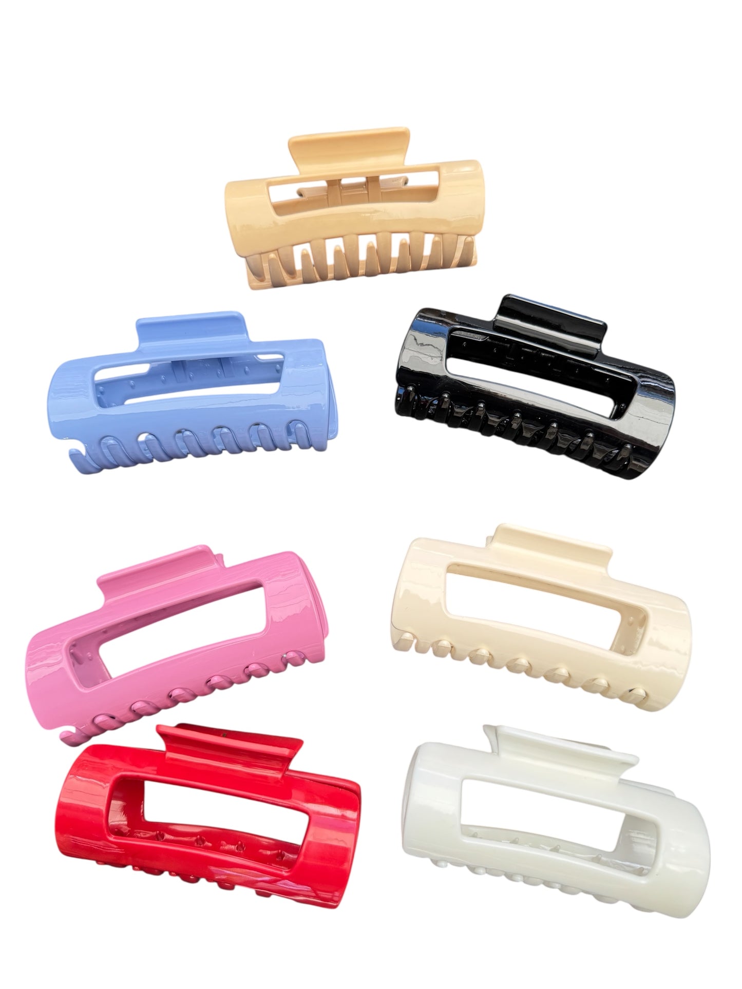 Jumbo Flexible Hair Claw Clips – Non-Slip Hair Accessories