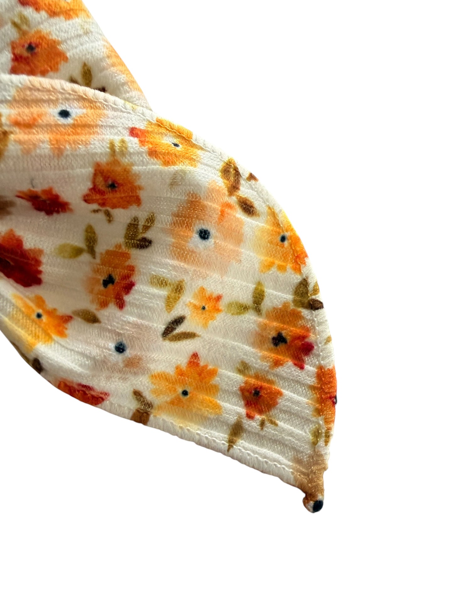 Fall Floral Hair Bows for Girls – Autumn Bow & Headband