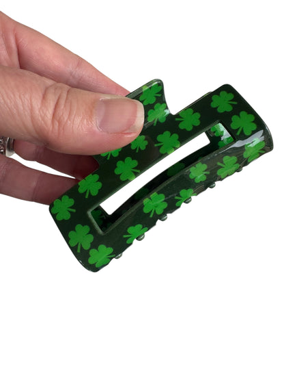 *Shamrock Claw Clips