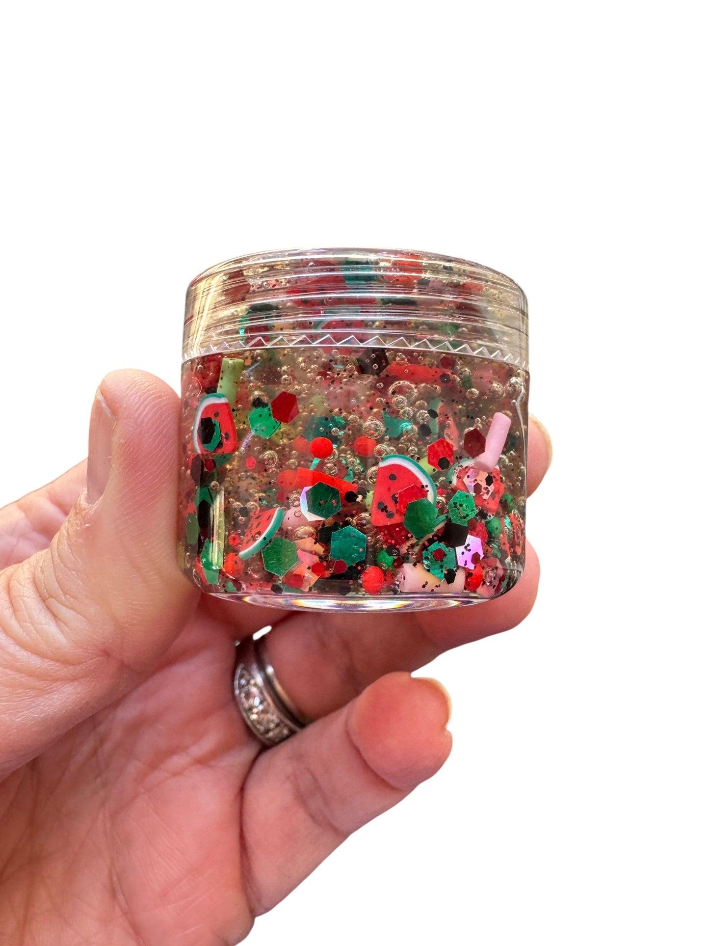 Watermelon Glitter Hair & Body Gel | Sparkle Glitter Gel for Kids & Teens