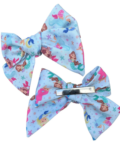 Mermaid Party Hair Bow