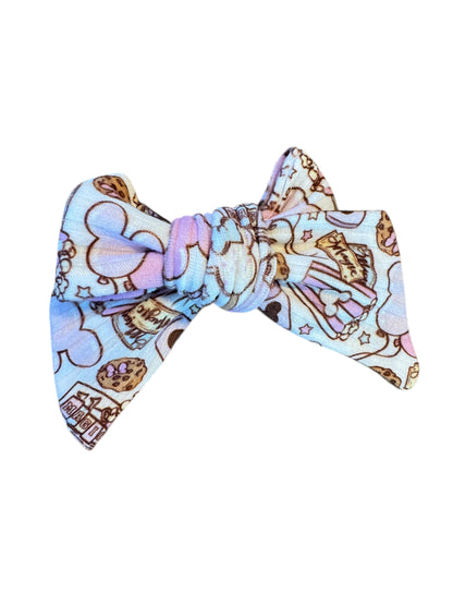 Mouse Snacks Hair Bows