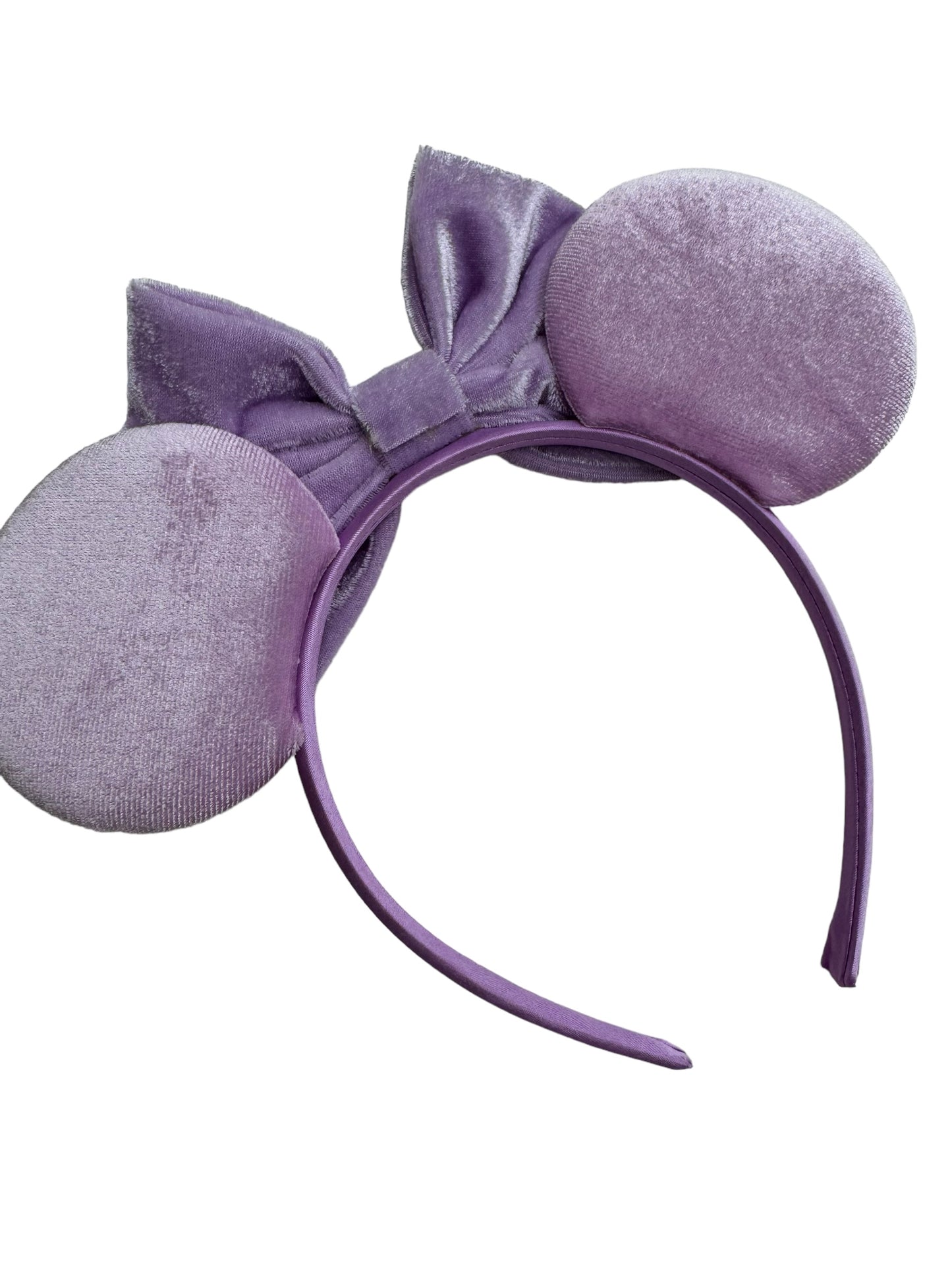 *Velvet and Pearl Mouse Ear Headband