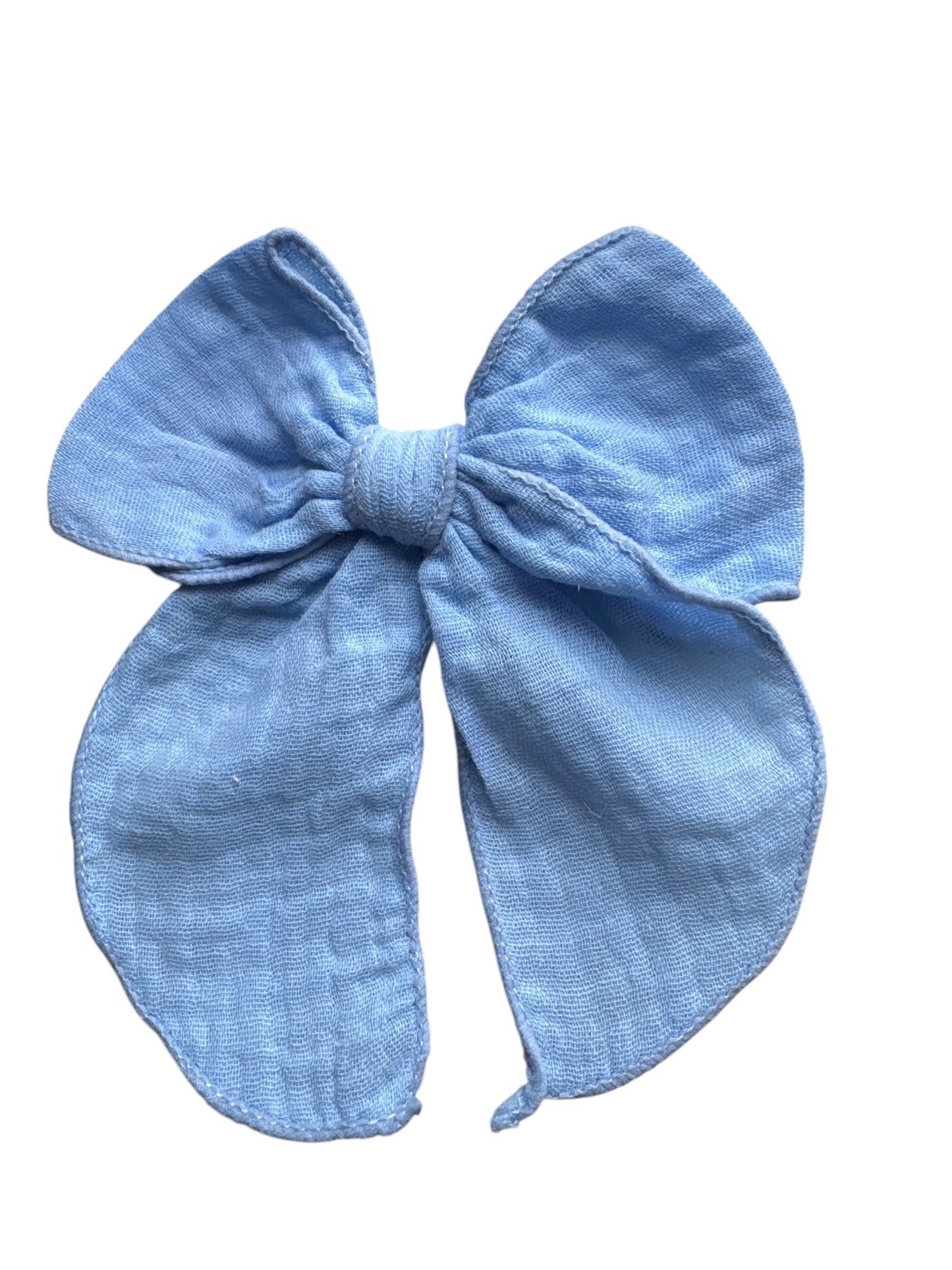Spring Muslin Hair Bows for Girls | Alligator Clip Bows