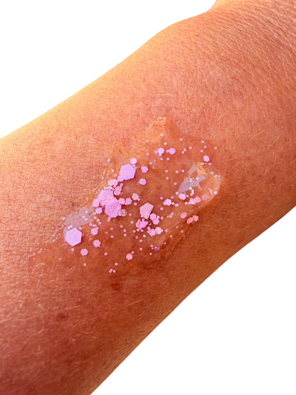 Glitter Hair & Body Gel for Kids – Sparkle in Pink, Purple or Blue| Festival & Party Glitter