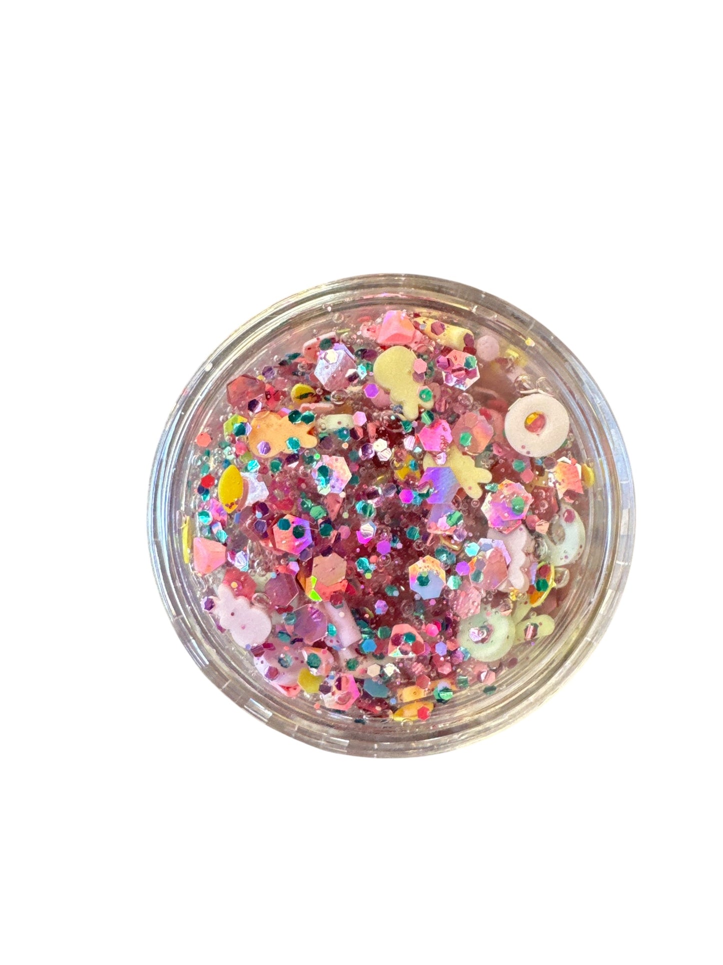 Easter Glitter Hair Gel - Pink Body Glitter for Kids